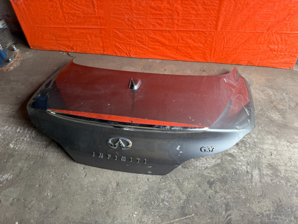 09 15 INFINITI G37 CONVERTIBLE   TRUNK REAR DECK LID TAIL GATE HATCH LATCH   OEM4
