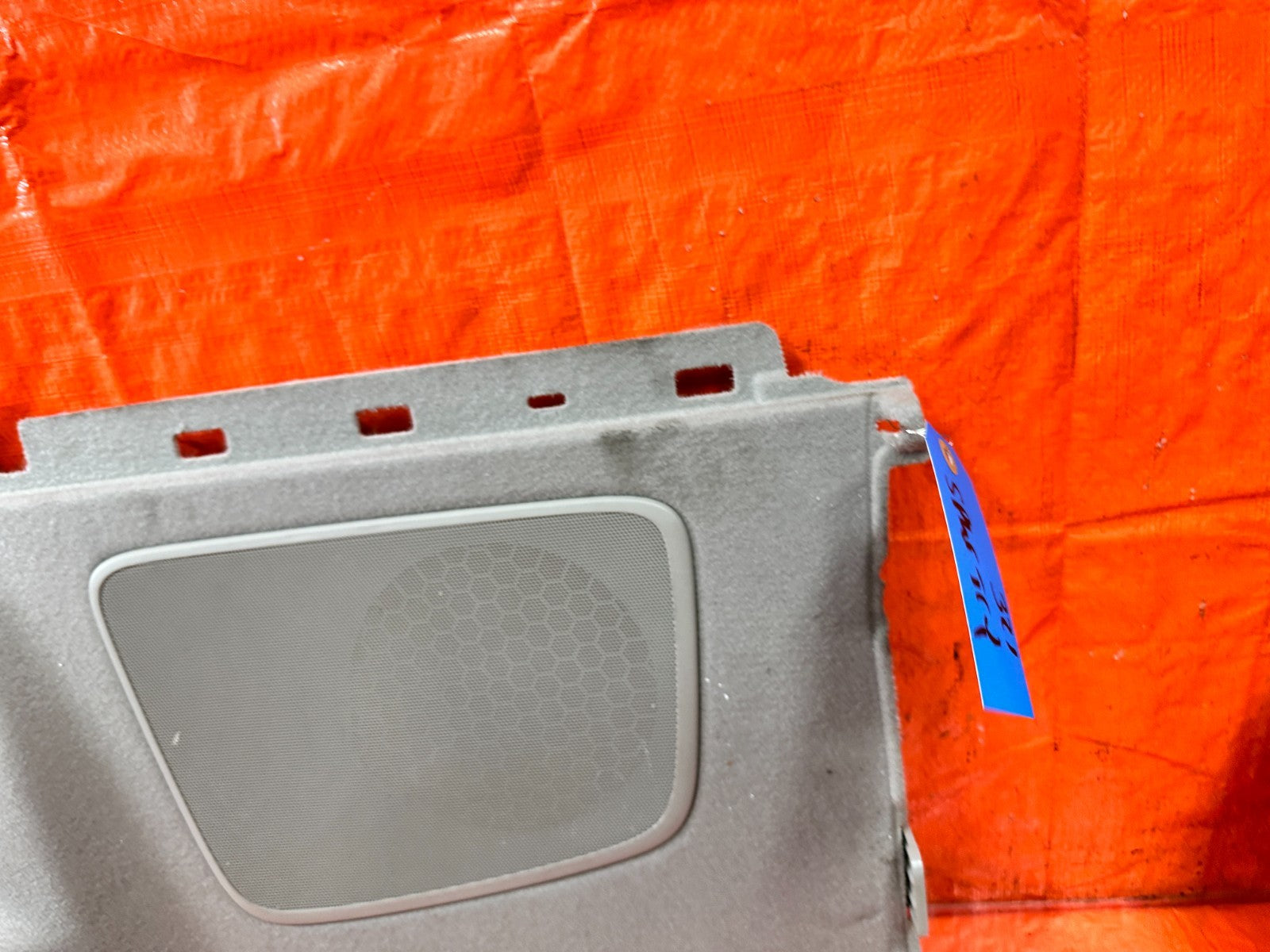 09 14 ACURA TSX   REAR SPEAKER COVER TRAY LINER TRIM  GRAY COLOR   OEM #3212