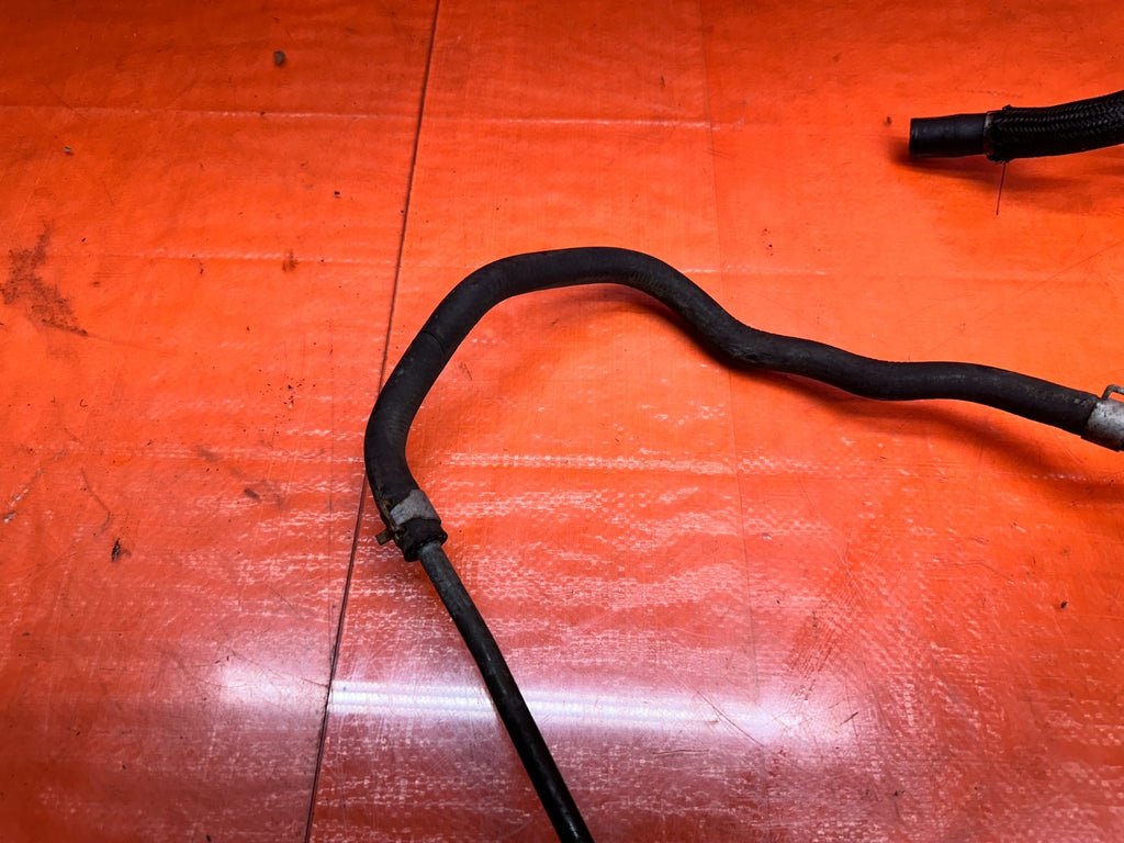 14-15 INFINITI Q50 3.7L AWD HIGH PRESSURE POWER STEERING RACK LINES W/ COOLER #36