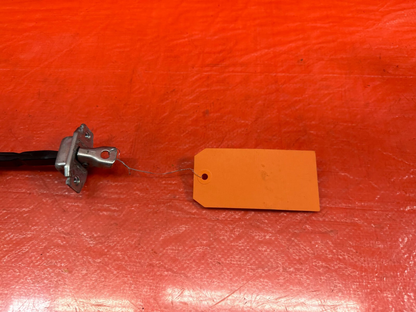 08 15 LANCER EVOLUTION X EVO 10   RIGHT FRONT DOOR CHECKER HINGE ARM STOPPER 2145
