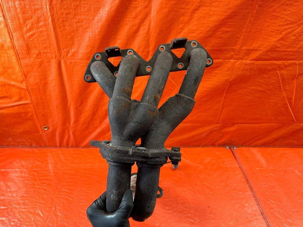 99 00 HONDA CIVIC EX D16Y8 HEADER / EXHAUST MANIFOLD W/ DOWN PIPE A PIPE OEM 1910