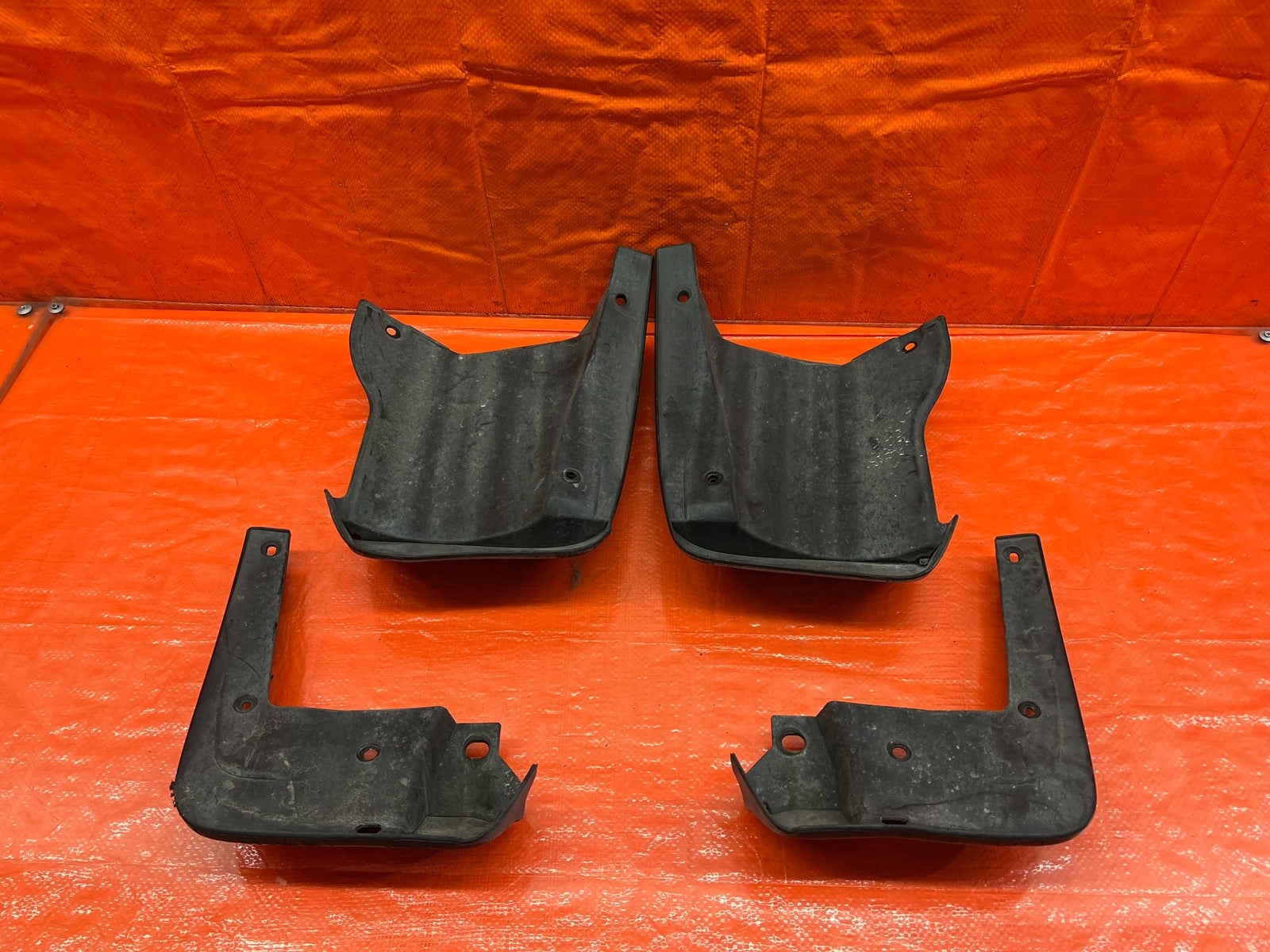 08 12 HONDA ACCORD SEDAN FACTORY MUD FLAP SPLASH GUARD SET FRONT & REAR OEM #17417
