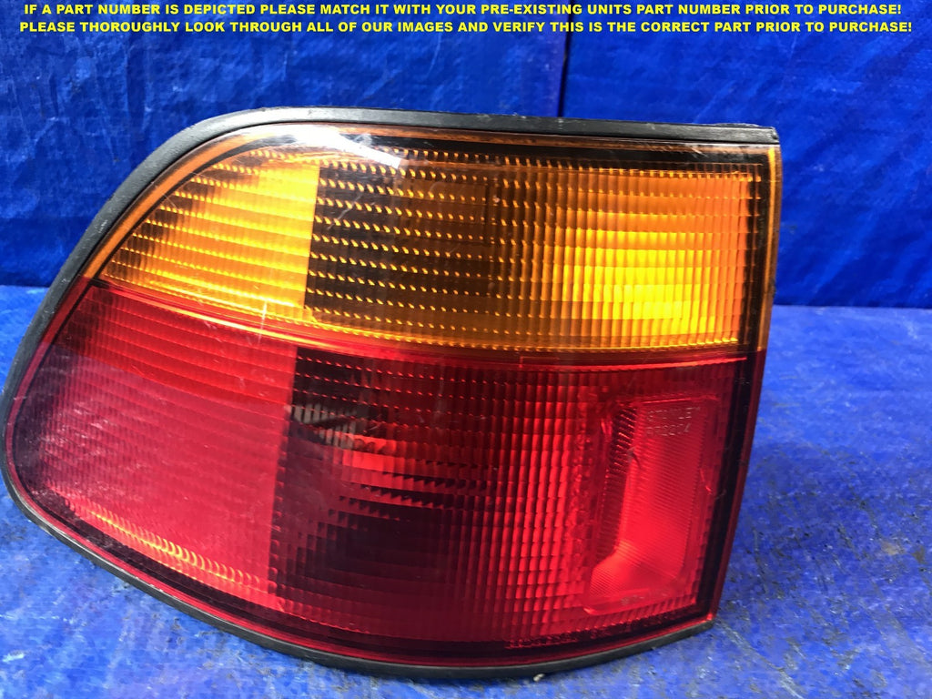 OEM 1996 1997 1998 96 97 98 HONDA ORTHIA EL3 DRIVER LEFT TAIL LIGHT L LH2