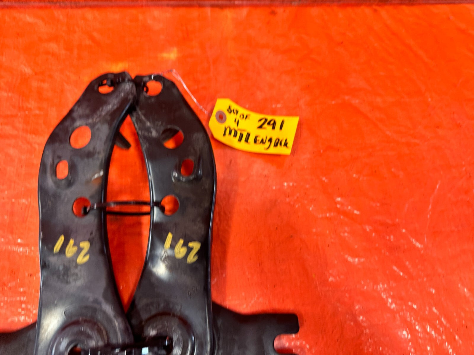 04 08 ACURA TSX FRONT SUBFRAME MOUNTING BRACKETS ALL 4 LEFT RIGHT FRONT REAR OEM5