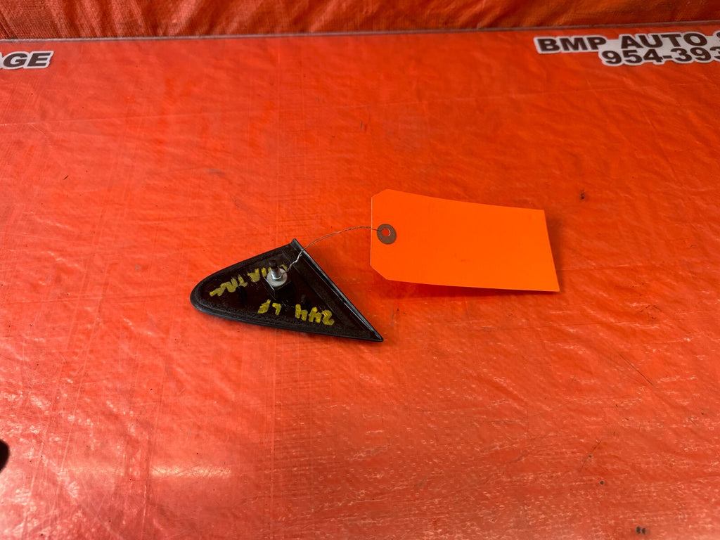 09 12 LEXUS ES350   LEFT EXTERIOR MIRROR TRIM COVER PLASTICS GARNISH   OEM #2447