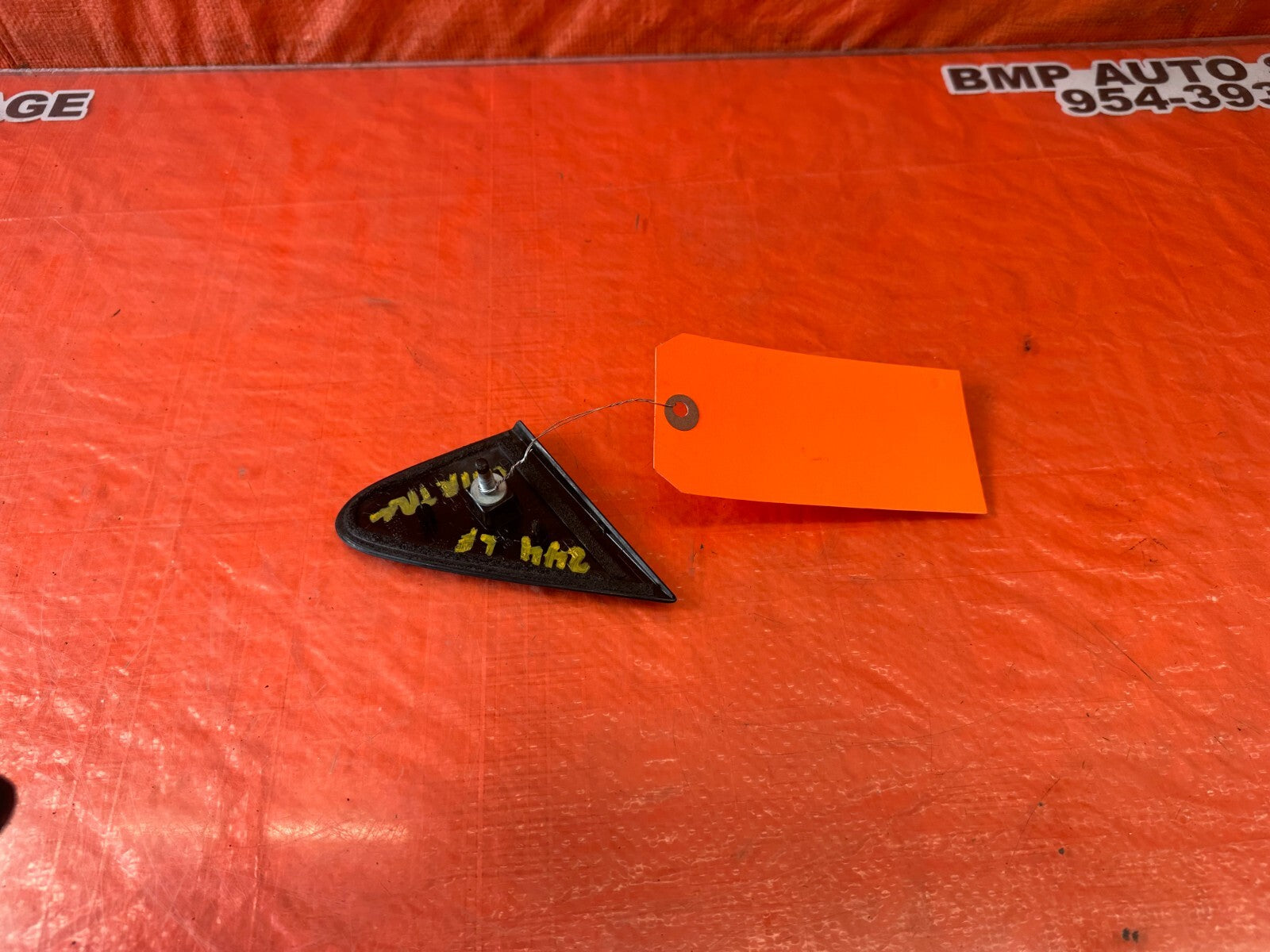 09 12 LEXUS ES350   LEFT EXTERIOR MIRROR TRIM COVER PLASTICS GARNISH   OEM #2447