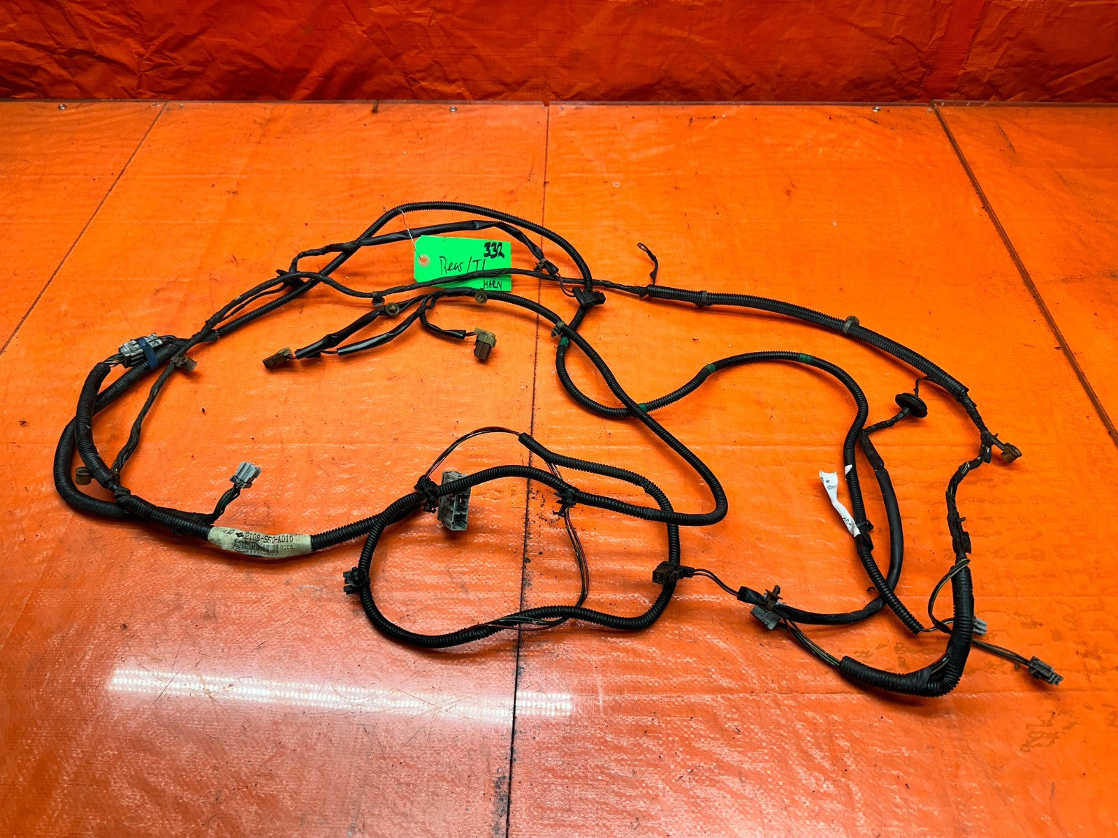 92 96 HONDA PRELUDE REAR TAIL LIGHT WIRE HARNESS OEM #3320