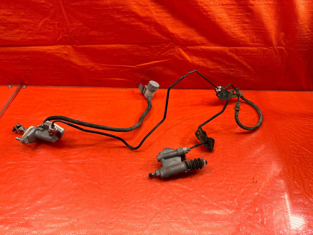 06 09 HONDA CIVIC SI   CLUTCH MASTER & SLAVE W/ FULL LINE SET LINES 100% OEM 2030