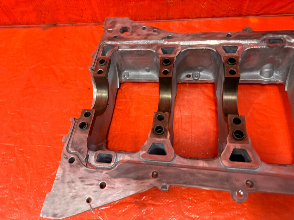 10 15 INFINITI G37   ALUMINUM   CRANK CRANKSHAFT GIRDLE OIL PAN   OEM #VQ4