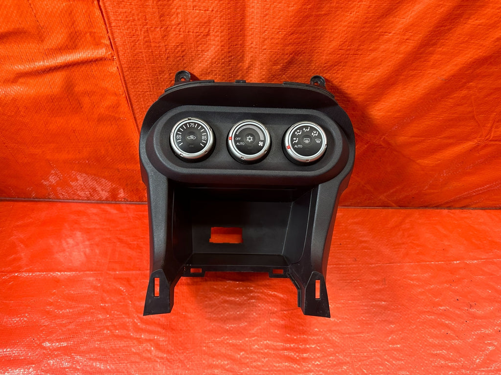 08 12 LANCER EVOLUTION X EVO 10 AC HEATER CLIMATE CONTROL SWITCH W/ TRIM OEM 2140