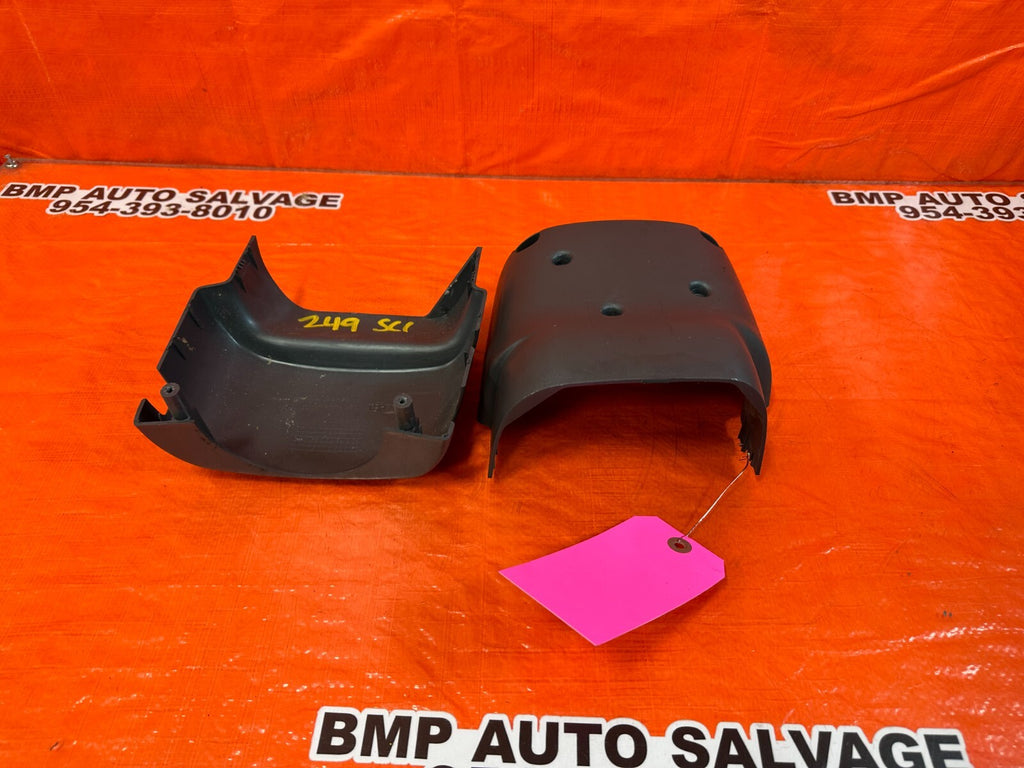 1996 96 TOYOTA TACOMA   KEY IGNITION STEERING COLUMN COVER TOP BOTTOM   OEM #2497