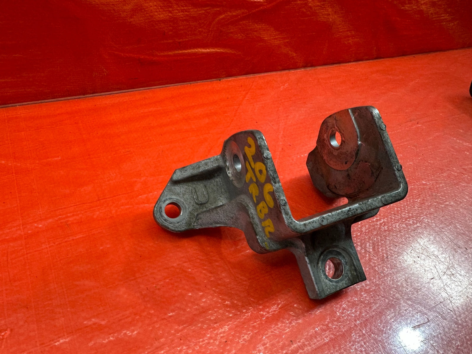 08 15 LANCER EVOLUTION X EVO 10 MR ALUMINUM AUTOMATIC TRANSMISSION BRACKET #2066