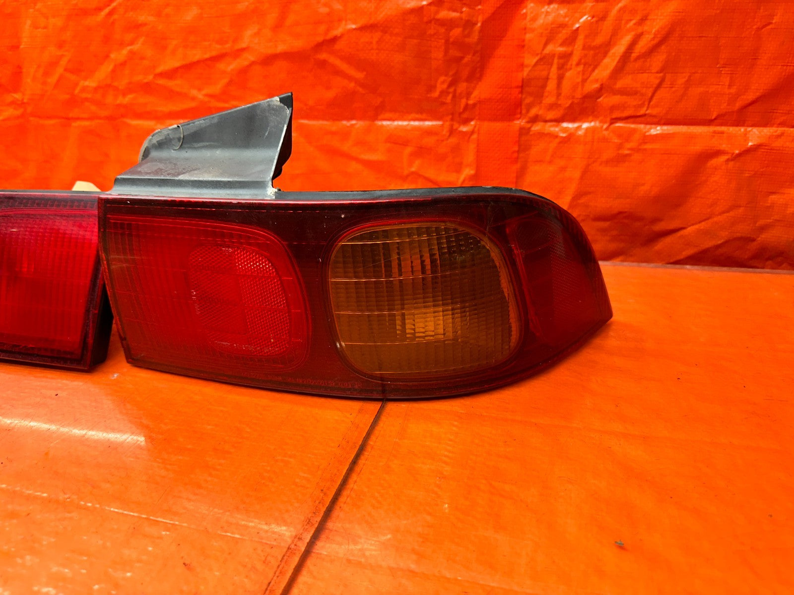 94-01 ACURA INTEGRA 4D SEDAN REAR TAIL LIGHT LAMPS SET ALL 4 OEM #3401