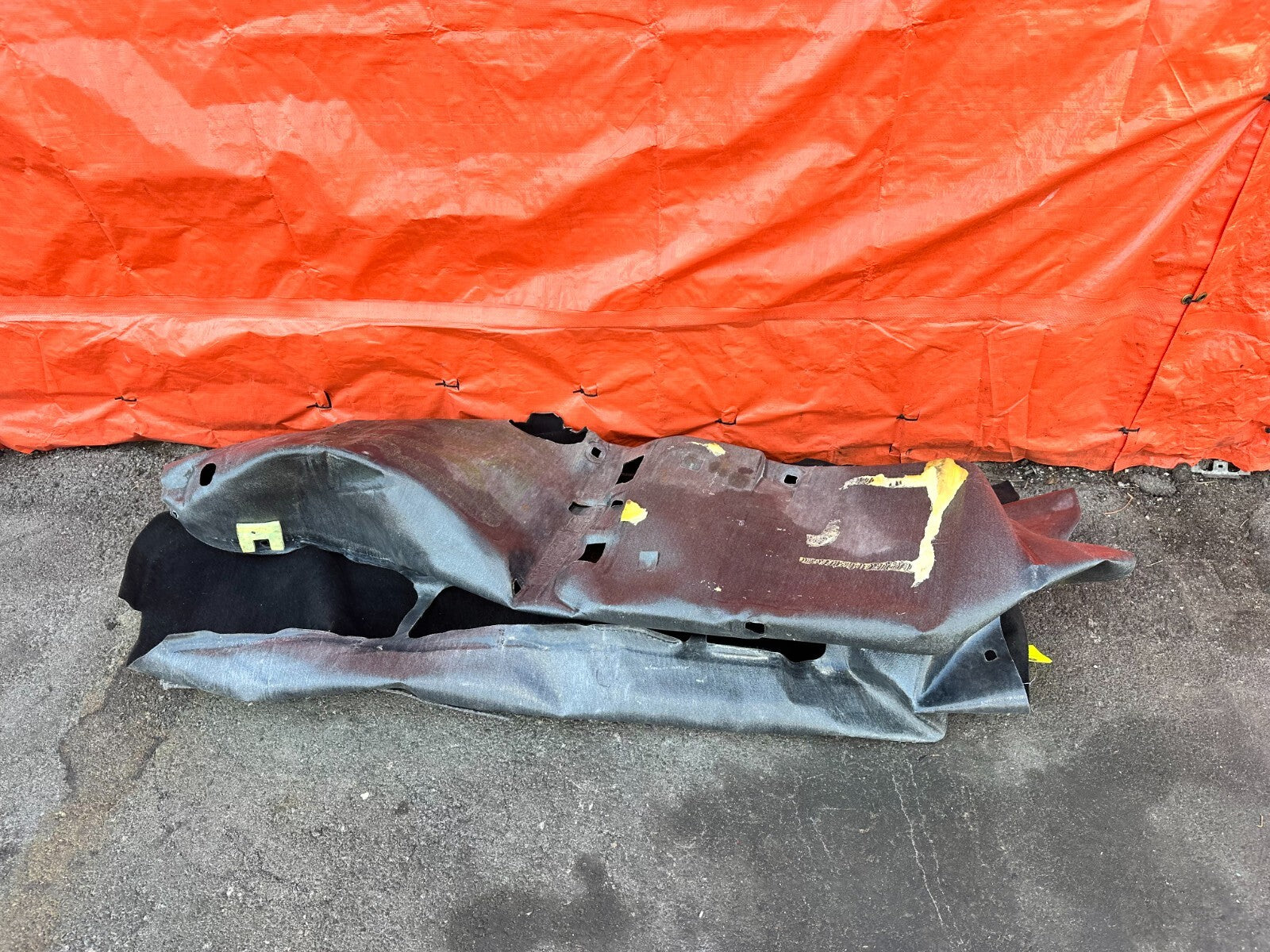 2013 13 SUBARU WRX STI WAGON INTERIOR FLOOR CARPET RUG MAT BLACK OEM 28312