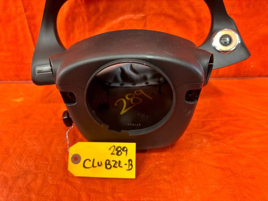 17 20 INFINITI Q60   CLUSTER BEZEL W/ STEERING COLUMN COVER & PUSH START OEM 2894