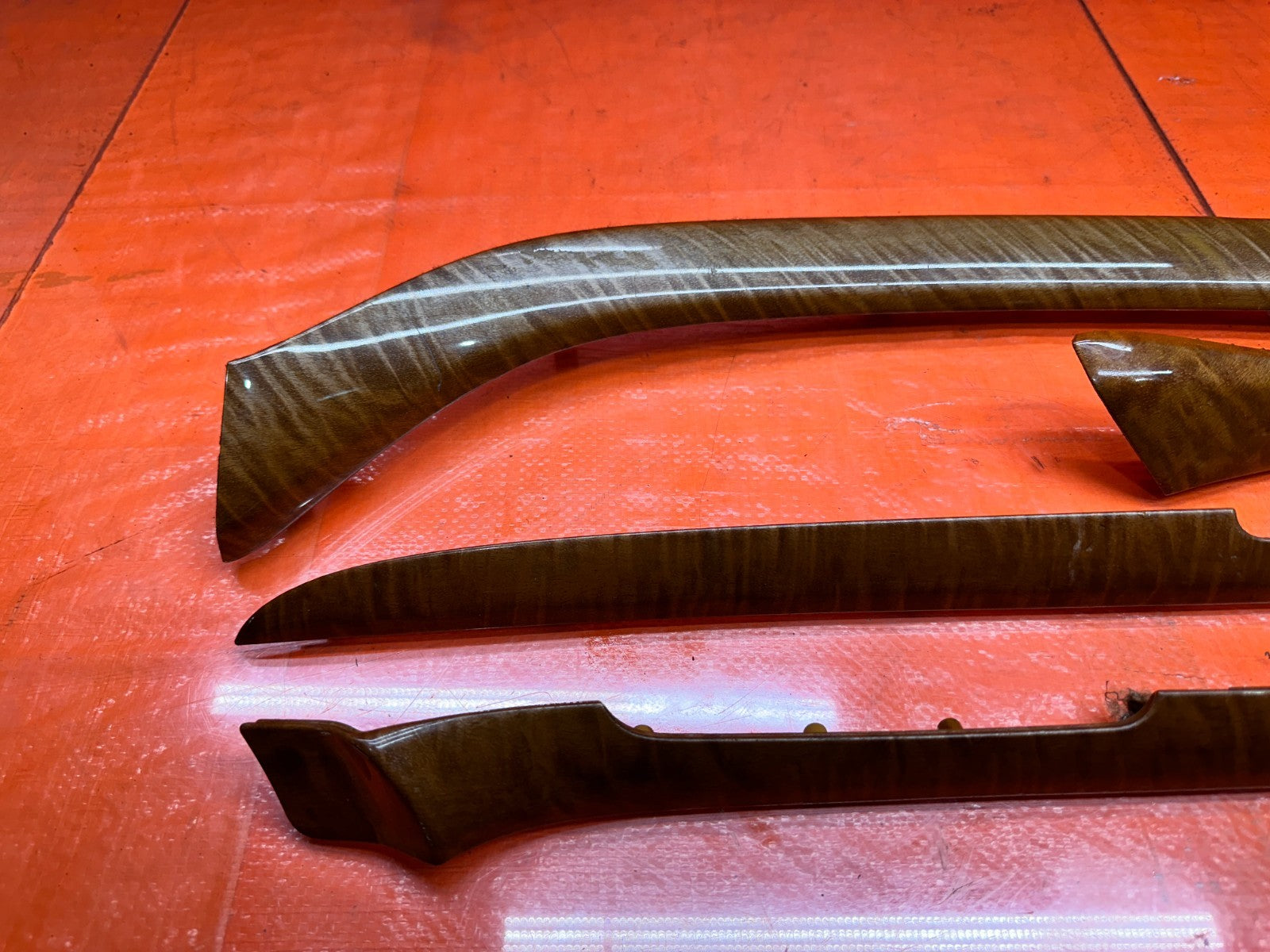 04 08 ACURA TSX 2.4L INTERIOR WOOD GRAIN DASH DOOR TRIM SET OEM #3306