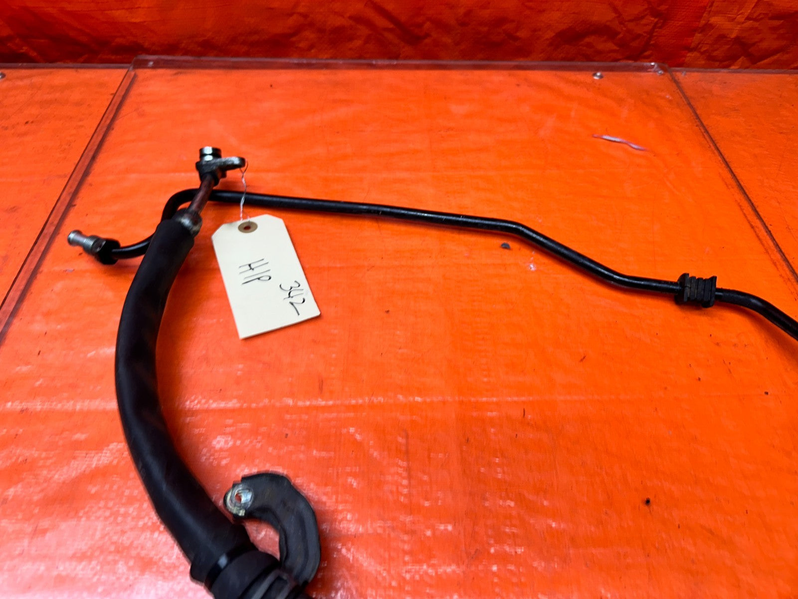 04-08 ACURA TSX 4D 2.4L K24A2 POWER STEERING HIGH PRESSURE HOSE LINE OEM #3428