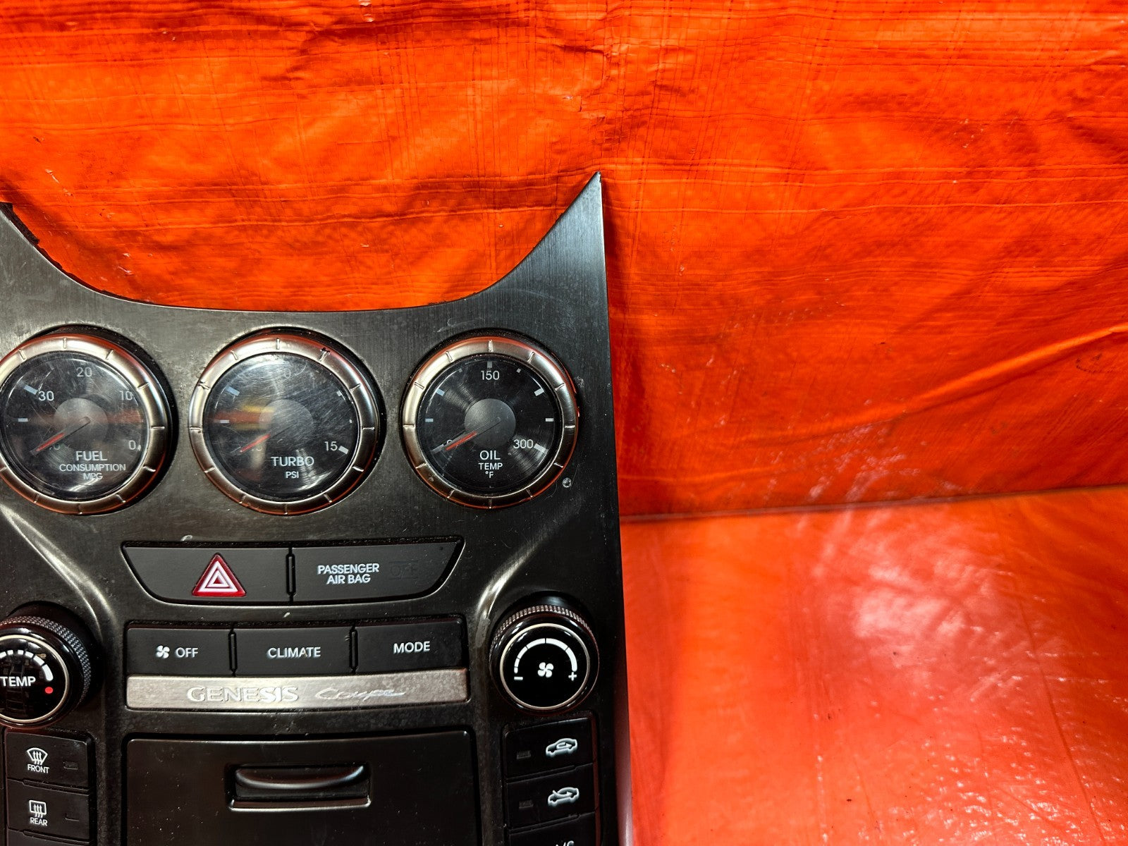 13 16 HYUNDAI GENESIS COUPE AC HEATER CLIMATE CONTROL OIL FUEL TORQUE GAUGE 3261