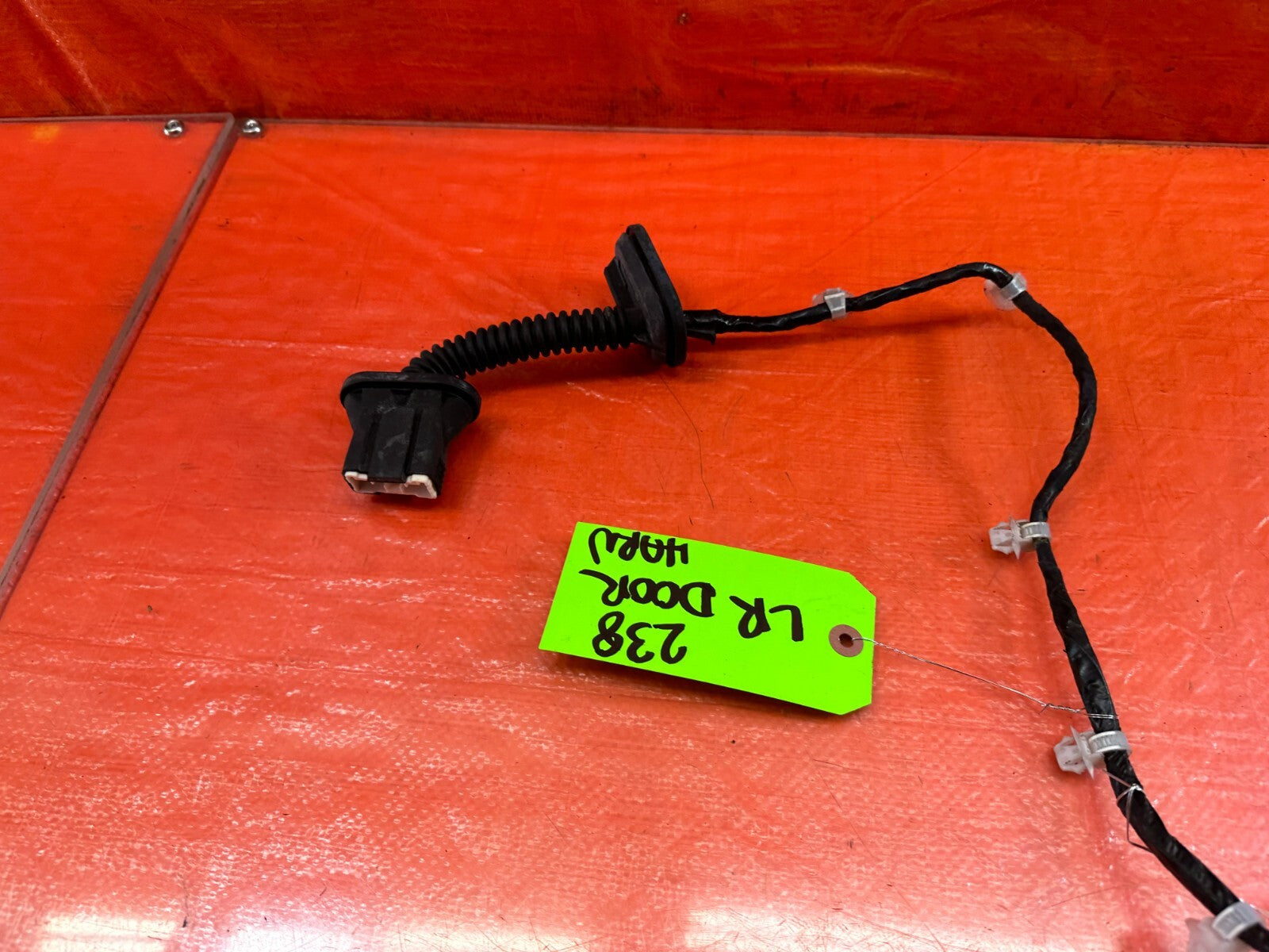 2012 12 INFINITI G37 SEDAN   LEFT REAR DOOR WIRING HARNESS WIRE LOOM OEM 2384