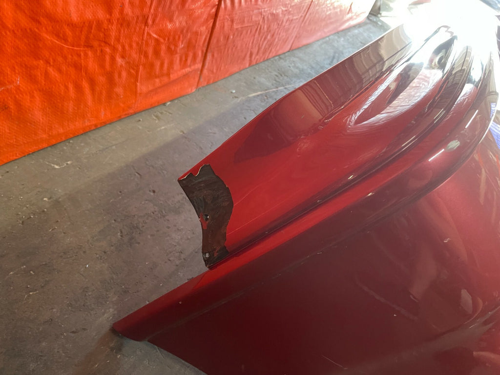 90 91 HONDA CRX   REAR   BUMPER COVER   PAINTED RED   GENUINE FACTORY OEM #618