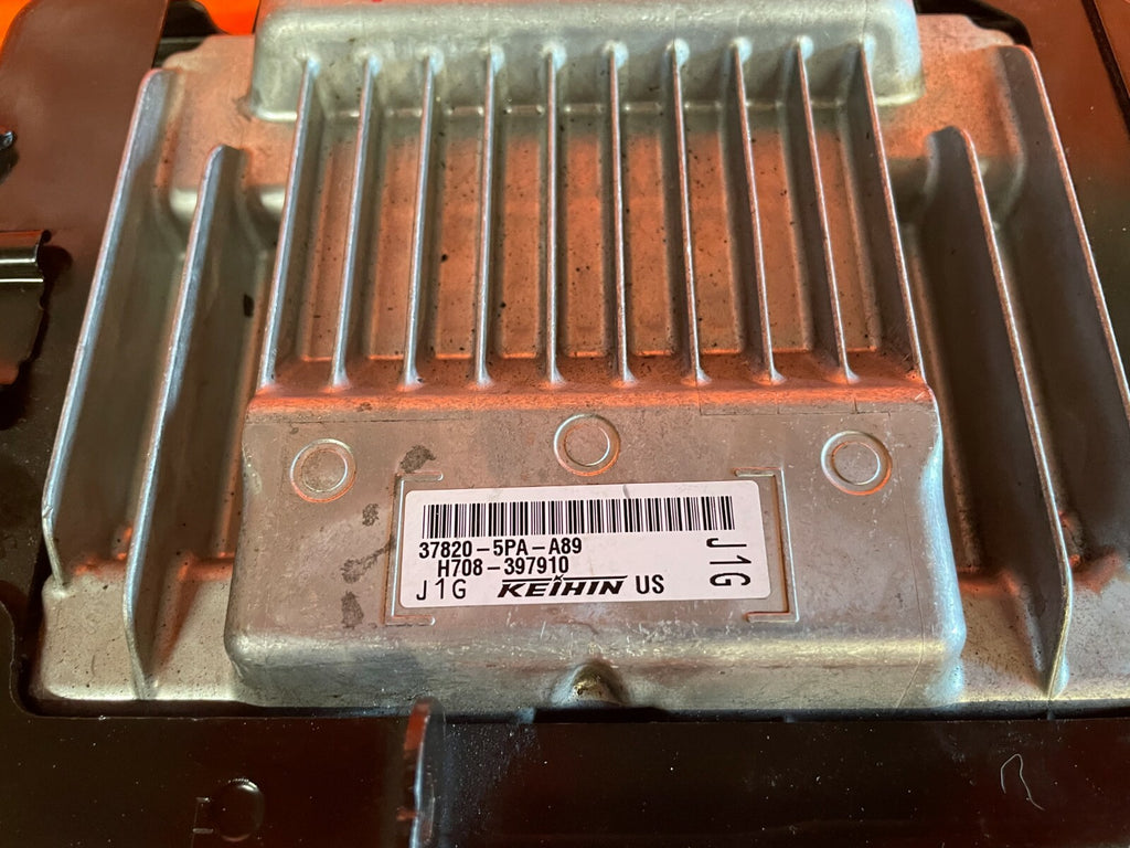 2018 18 HONDA CR V CRV   ENGINE COMPUTER ECU ECM EBX   37820 5PA A89   OEM OE1