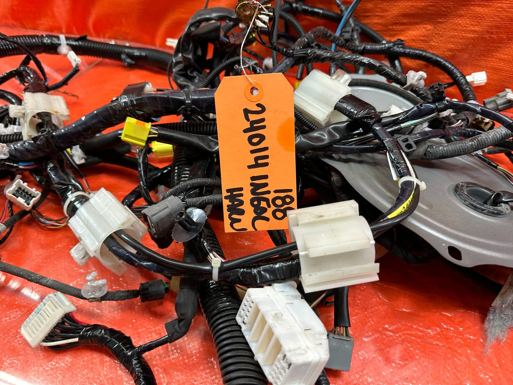 2010 INFINITI G37 2D COUPE   INTERIOR FLOOR WIRING HARNESS WIRE LOOM   OEM #1885