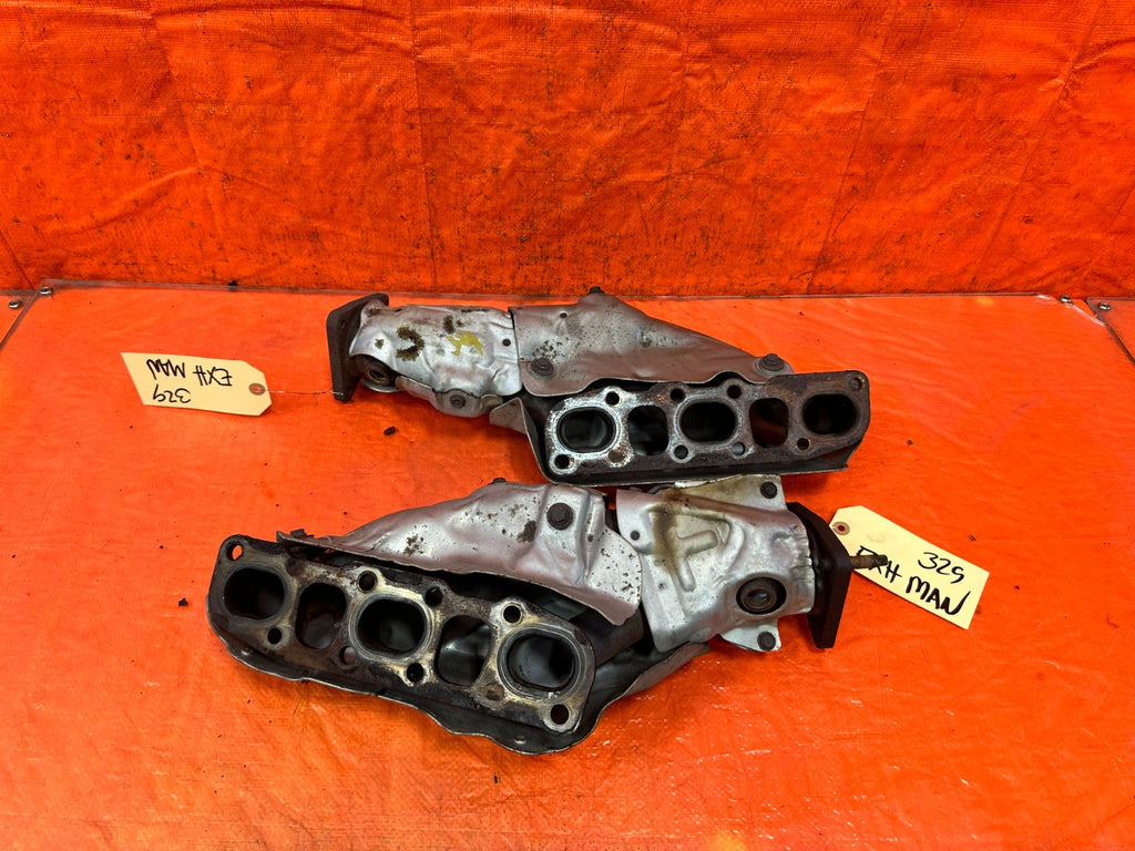 08 15 INFINITI G37 Q60 3.7L EXHAUST MANIFOLDS HEADERS LEFT RIGHT SET #32910