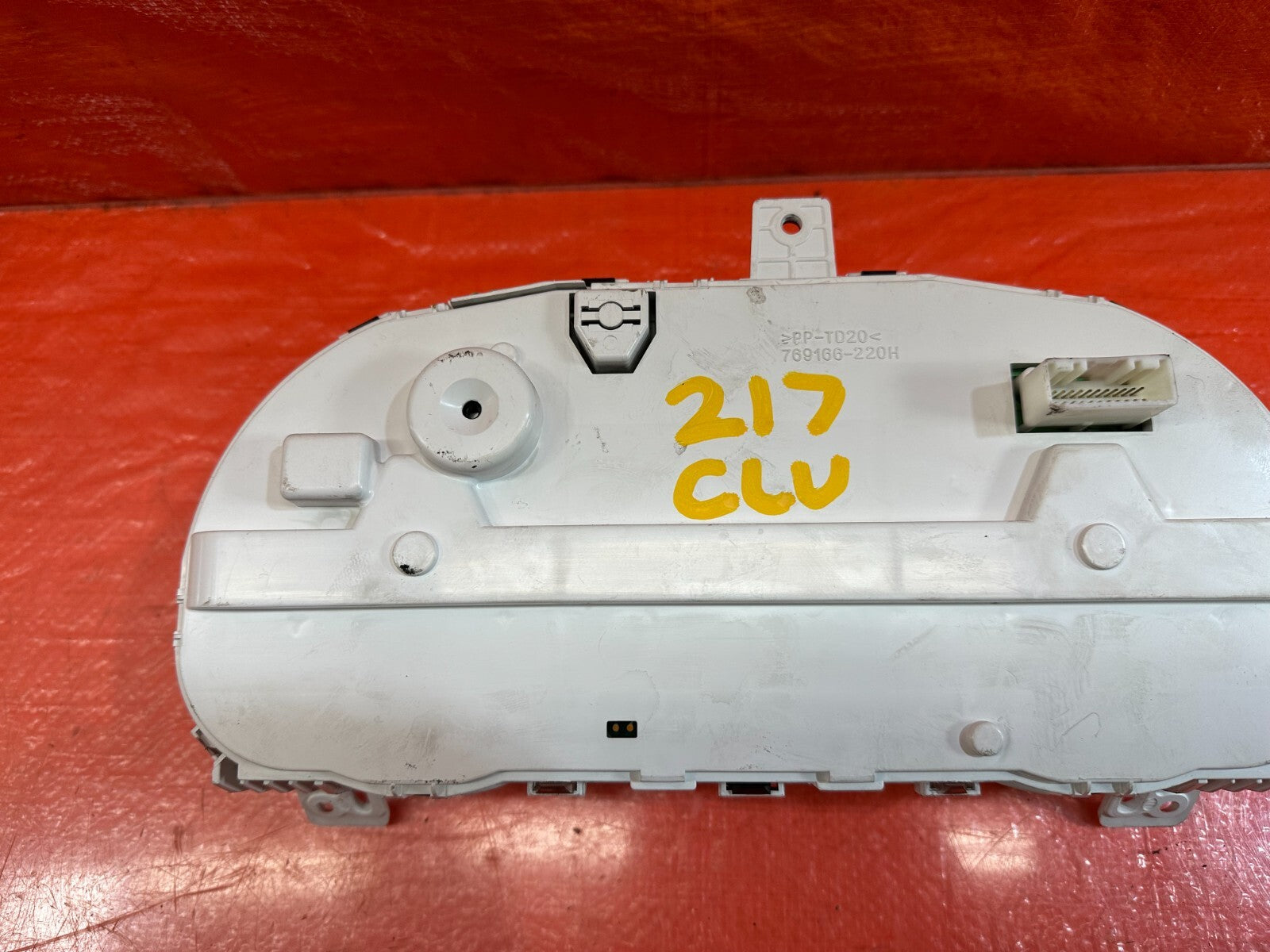 08 LANCER EVOLUTION X EVO 10 MR   AUTOMATIC INSTRUMENT GAUGE CLUSTER   OEM 122K7