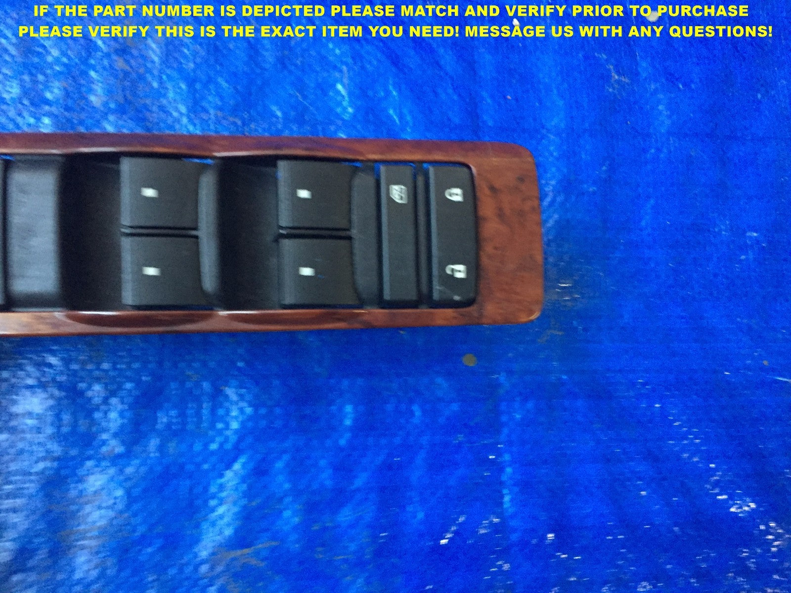 OEM 2007 2008 2009 2010 2011 CHEVROLET TAHOE DRIVER LEFT FRONT WINDOW SWITCH1