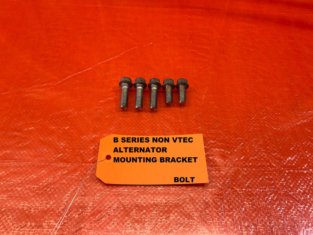 B SERIES NON VTEC ALTERNATOR BRACKET BOLT SET BOLTS B18 B20 INTEGRA CIVIC #2280