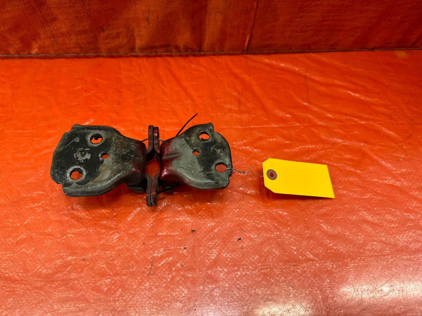 90 01 ACURA INTEGRA SEDAN 4D   DOOR HINGE SET UPPER & LOWER LEFT FRONT OEM #2294