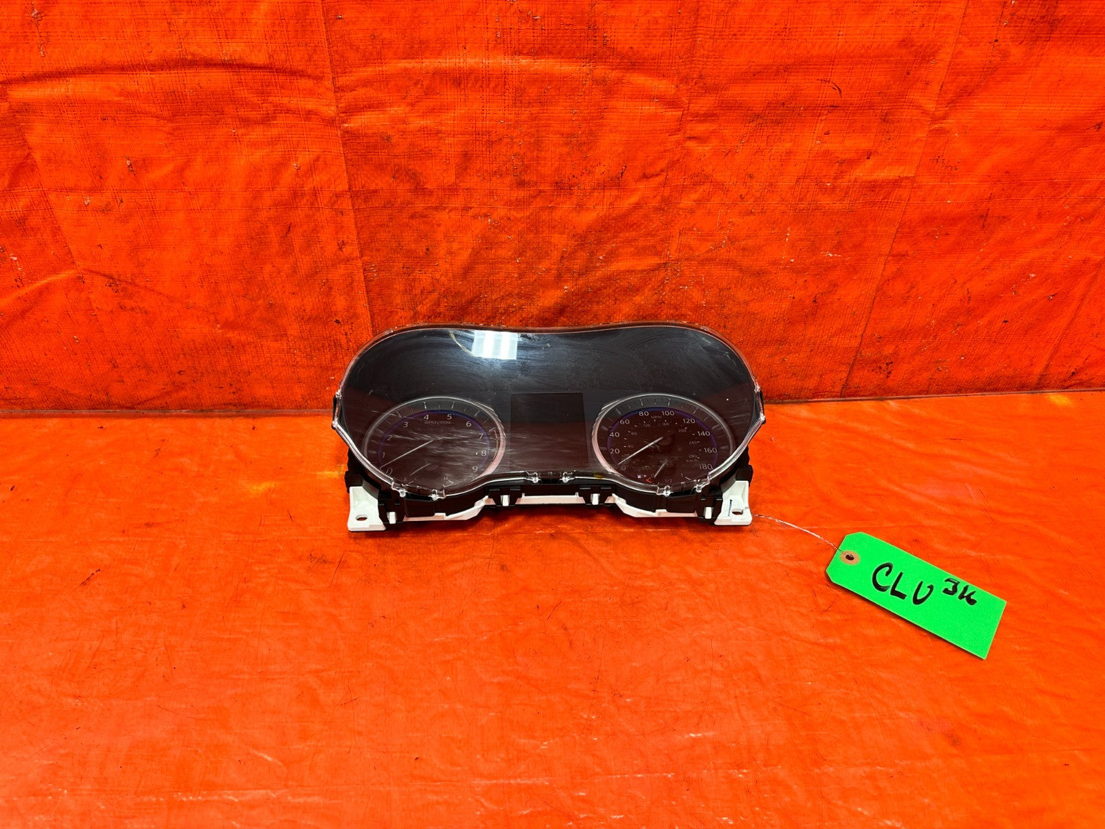 2016 16 INFINITI Q50   3.0L TURBO ONLY   INSTRUMENT GAUGE CLUSTER SPEEDO OEM 3160