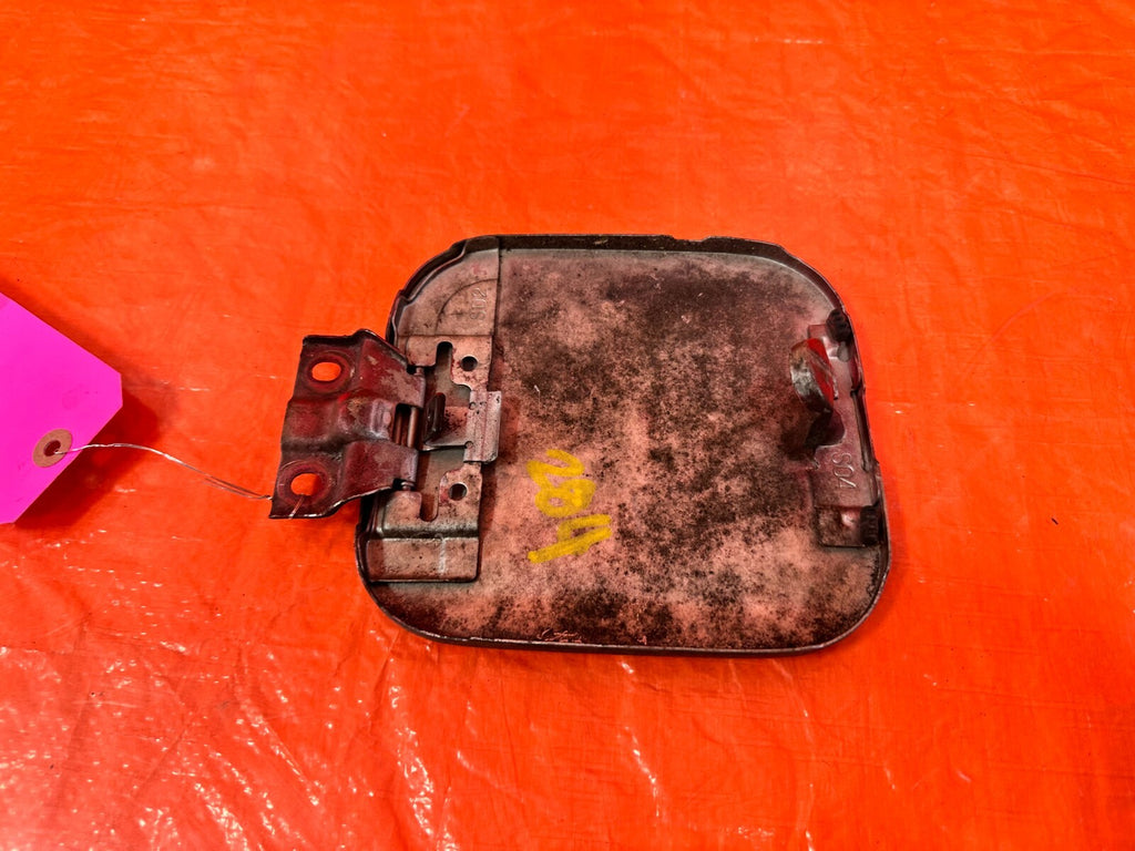 96 00 HONDA CIVIC COUPE   GASOLINE GAS FUEL LID FLAP COVER LID   RED OEM #2843