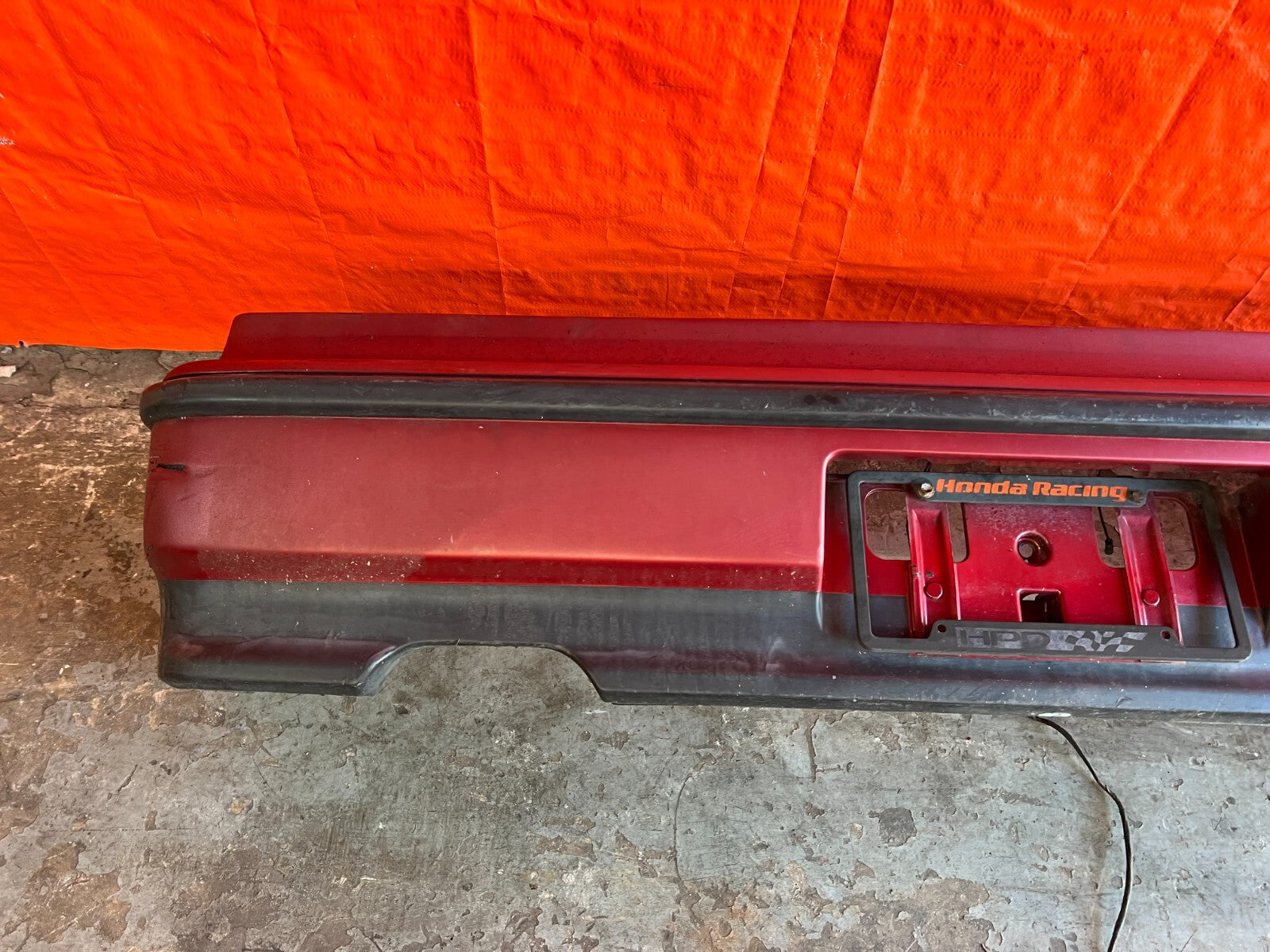 90 91 HONDA CRX   REAR BUMPER COVER   OEM FACTORY #1578