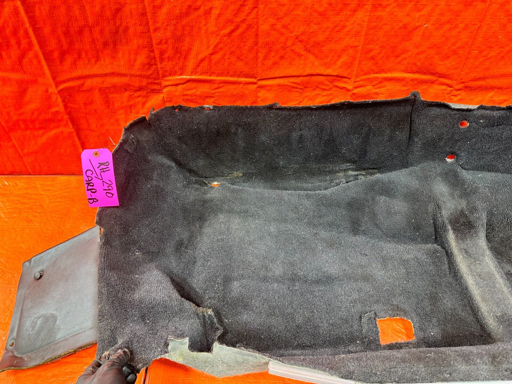 00 05 HONDA S2000   PASSENGER RIGHT   CARPET RUG FLOOR MAT   BLACK   OEM #2904