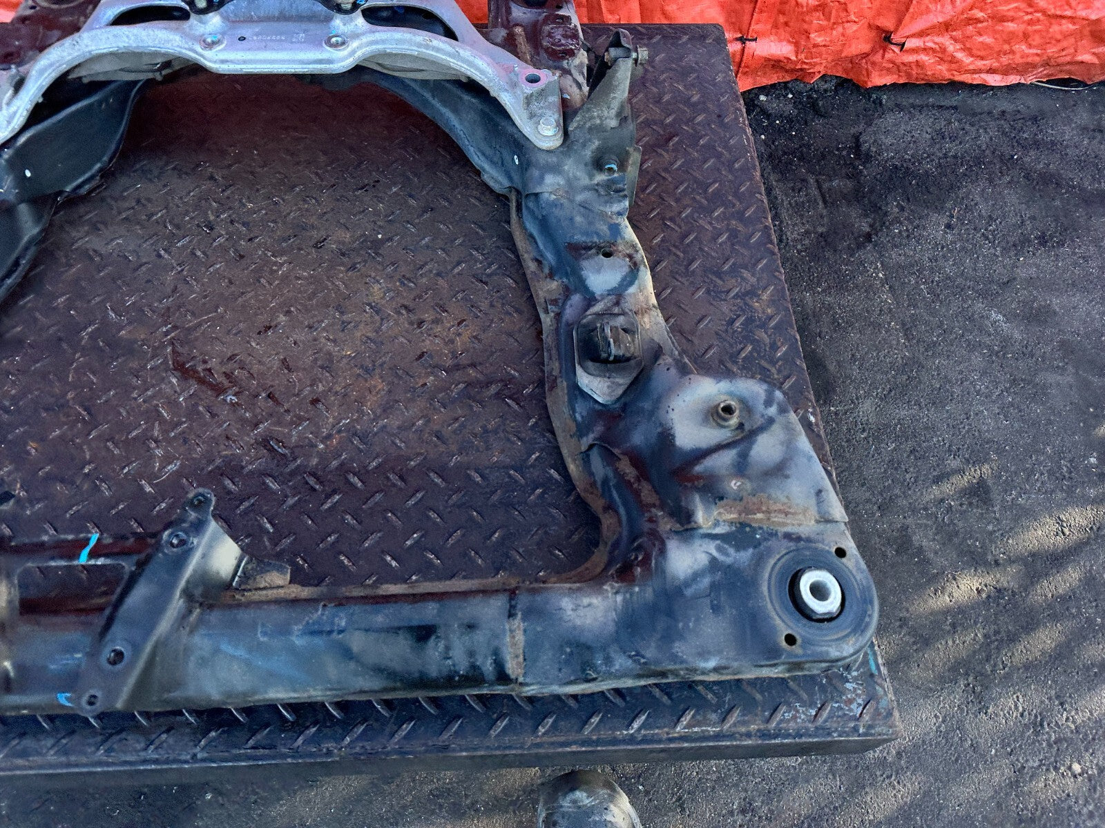 09 14 ACURA TSX 2.4L   FRONT SUBFRAME CROSSMEMBER K FRAME   OEM FACTORY #2792