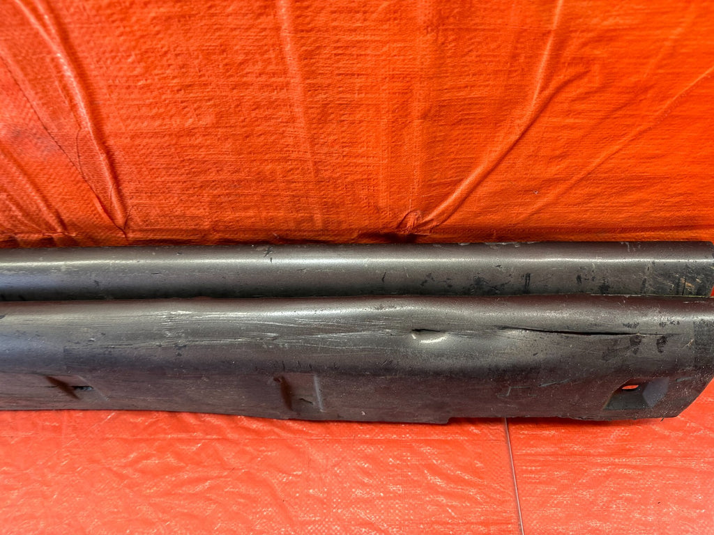 92 95 HONDA CIVIC 2D COUPE LEFT & RIGHT SIDE SKIRTS ROCKER MOLDING TRIM OEM #2365