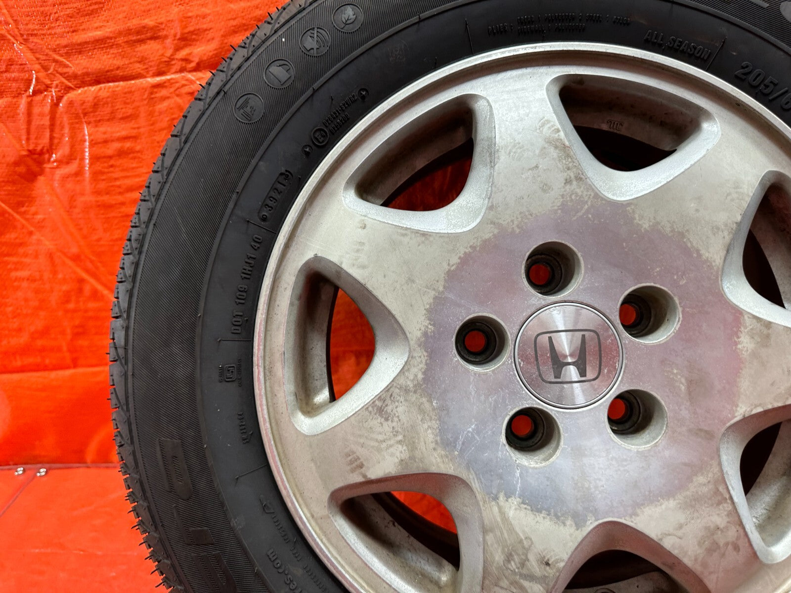 95 98 HONDA ODYSSEY   INDIVIDUAL FACTORY OEM OE WHEEL RIM W/ TIRE   #193 29