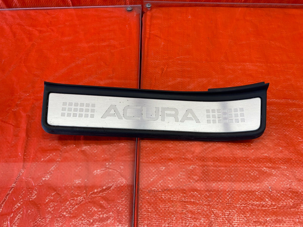 04 06 ACURA TL  FLOOR PILLAR SCUFF PLATE   DRIVER LEFT REAR SIDE   OEM #1080