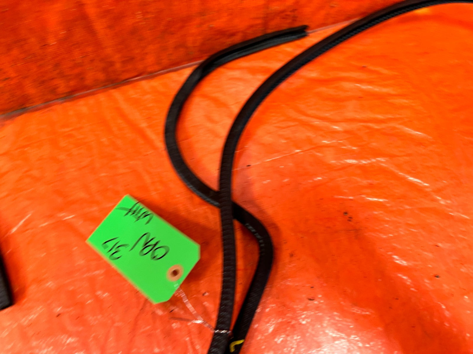 90 91 HONDA CIVIC HATCHBACK   CHASSIS TO DOOR OPEN TRIM WEATHER STRIP LEFT RIGHT9
