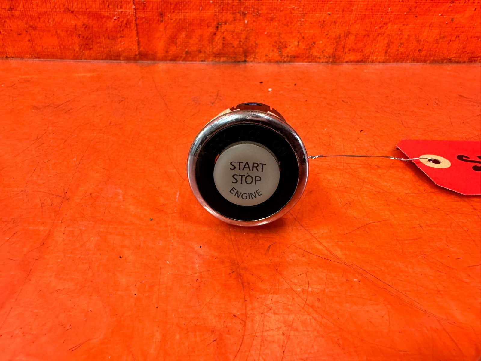 09 15 INFINITI G37 CONVERTIBLE   IGNITION SWITCH PUSH START BUTTON   OEM #3101