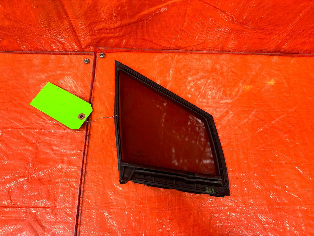 13 15 HONDA CIVIC 2D COUPE   DRIVER LEFT FRONT   DOOR VENT GLASS OEM #2698