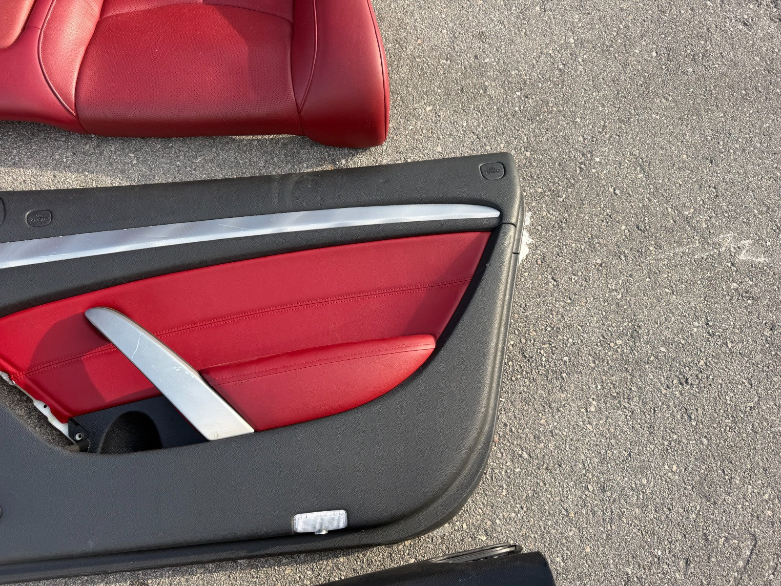 INFINITI G37 Q60 CONVERTIBLE IPL EDITION FRONT SEATS REAR SEATS DOOR PANELS OEM14