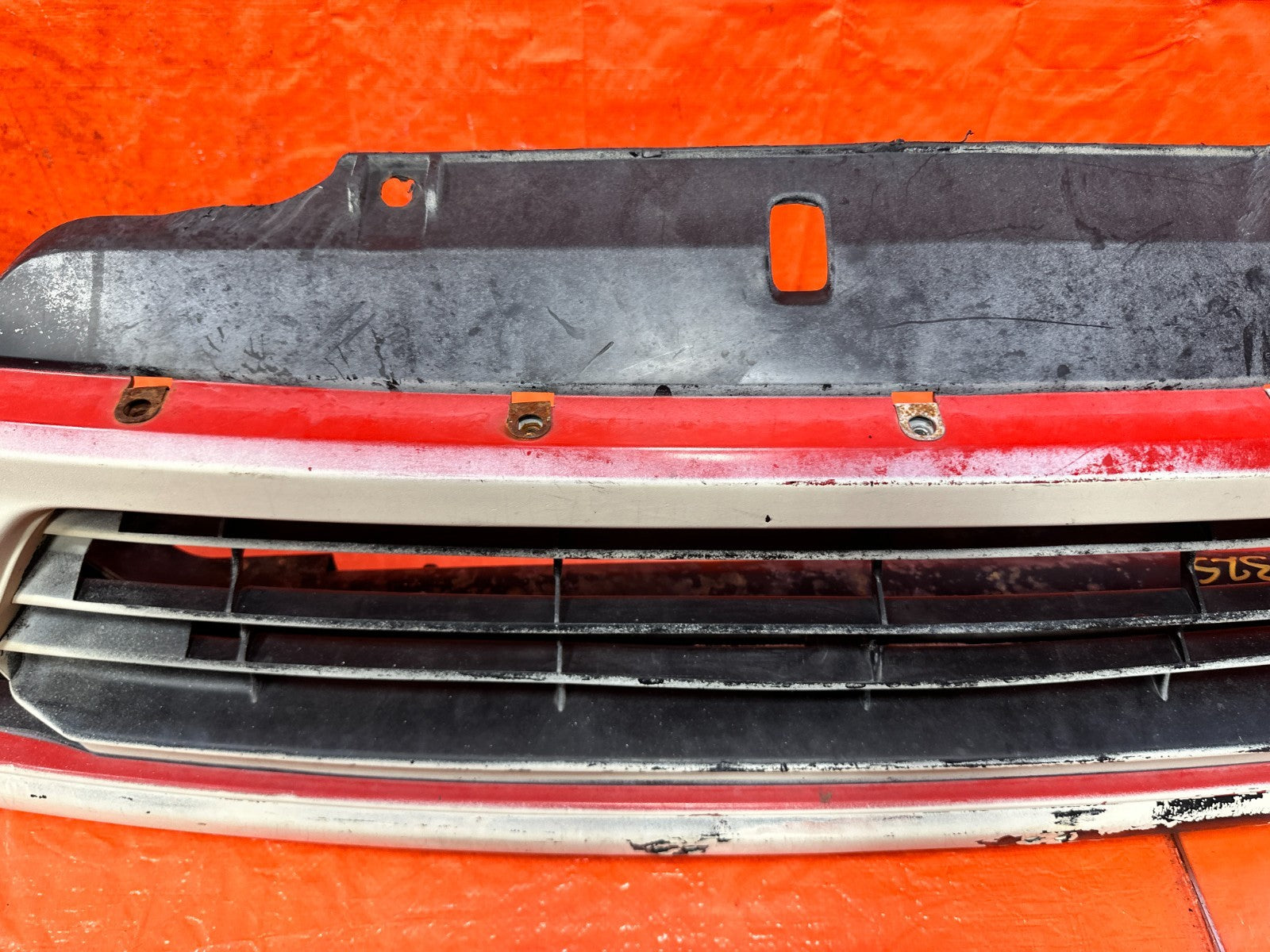 90 91 HONDA CIVIC HATCHBACK FRONT BUMPER COVER W/ RE BAR AND LIGHTS COMPLETE OEM11