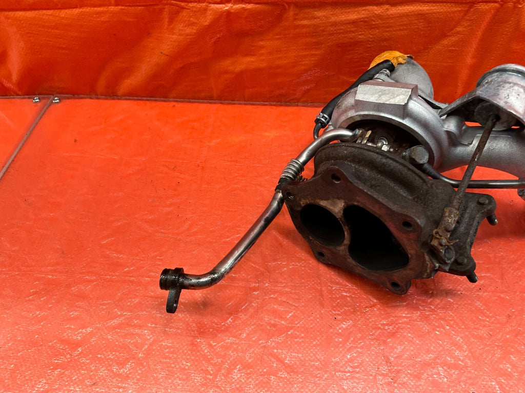 08 15 LANCER EVOLUTION X EVO 10   4B11T FACTORY TURBO CHARGER SET UP   OEM #21712