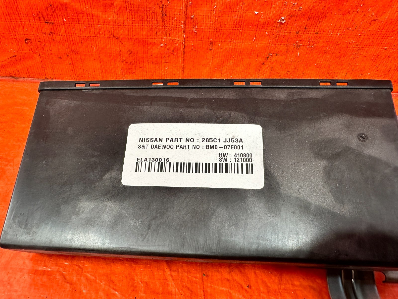 09 15 INFINITI G37 CONVERTIBLE   SOFT TOP CONTROL MODULE   285C1 JJ53A   OEM 3101