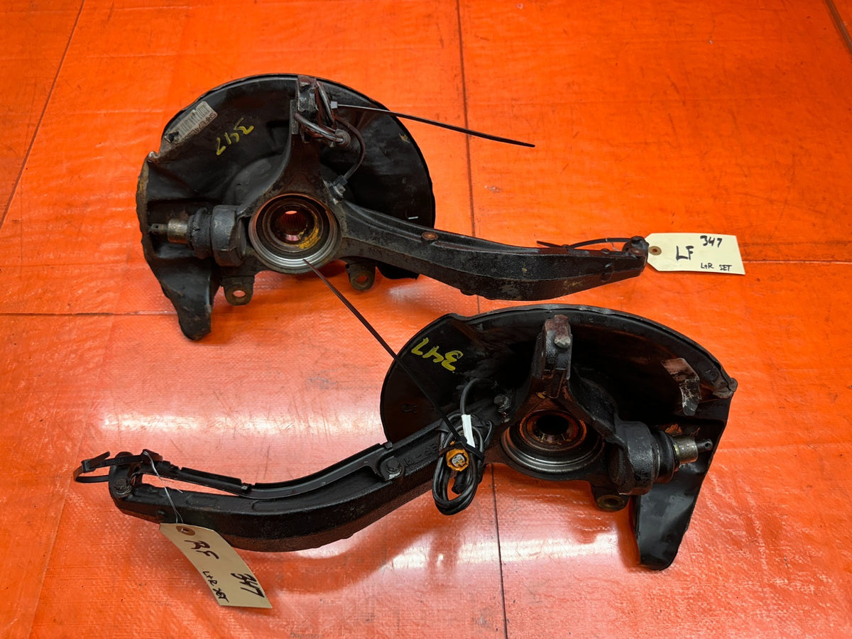 2004-2008 ACURA TL BREMBO 6MT FRONT STEERING SPINDLES KNUCKLES PAIR OEM #3478