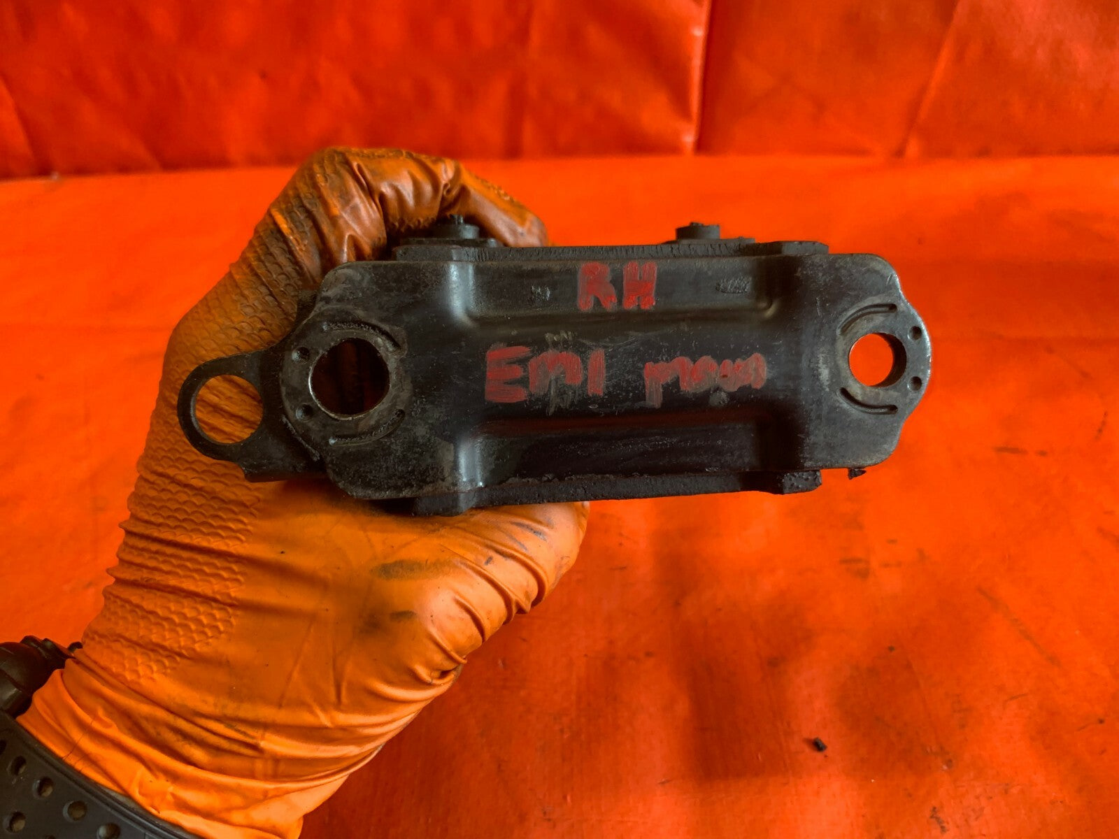 99 00 HONDA CIVIC SI EM1 B16A2 PASSENGER RIGHT POLYURETHANE INSERT TORQUE MOUNT5
