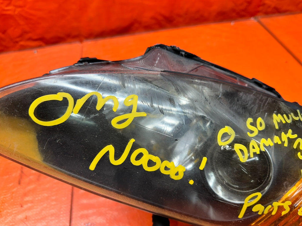 00-03 HONDA S2000 AP1 2.0L LEFT DRIVER FRONT HEADLIGHT HEADLAMP HOUSING OEM #3377