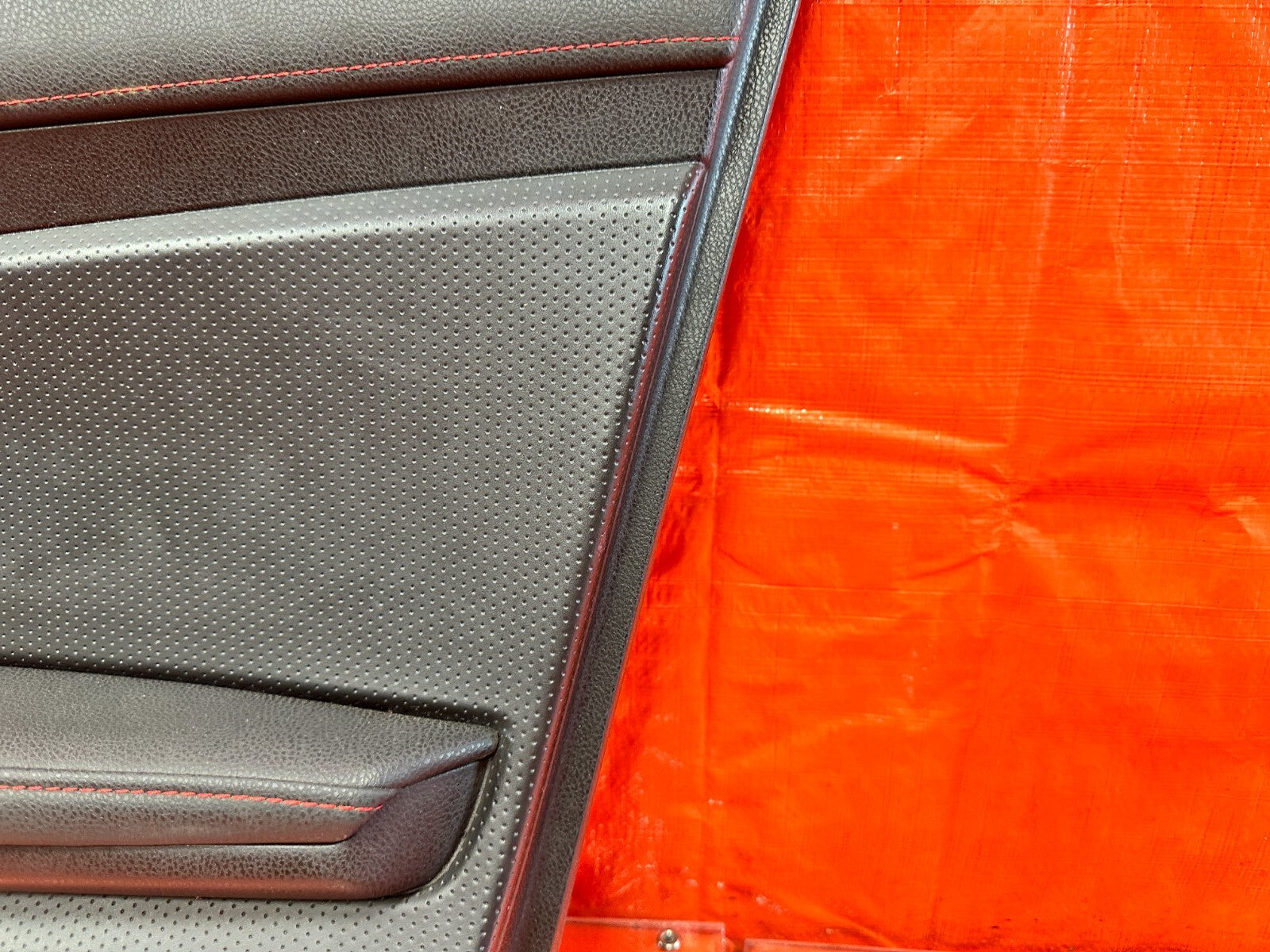 14 16 SCION FRS   PASSENGER RIGHT FRONT DOOR PANEL CARD INSERT LINING   OEM #2936